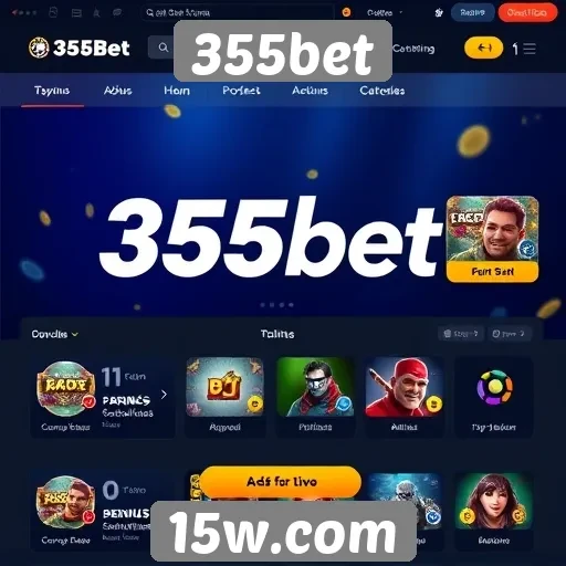 Interface do usuário e experiência de navegação no 355bet